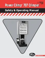 Gates PC 707 Safety And Operating Manual предпросмотр