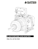 Preview for 1 page of Gates PLA80 Setup, Use And Care Manual