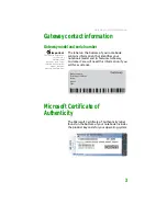 Предварительный просмотр 9 страницы Gateway 200ARC Reference Manual