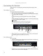 Предварительный просмотр 6 страницы Gateway 22-inch Widescreen LCD Monitor User Manual