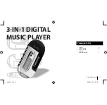 Предварительный просмотр 3 страницы Gateway 3-IN-1 Digital Music Player User Manual