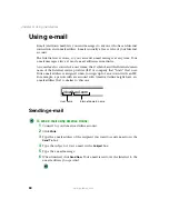 Предварительный просмотр 72 страницы Gateway 310 S User Manual