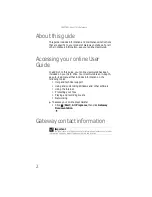 Preview for 8 page of Gateway 4535GZ Reference Manual