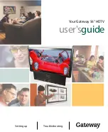 Gateway 56-inch User Manual preview