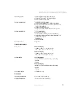 Preview for 9 page of Gateway 600YG2 Specifications