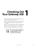 Preview for 11 page of Gateway 600YGR User Manual