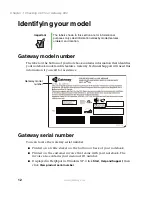 Preview for 22 page of Gateway 600YGR User Manual