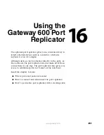 Preview for 269 page of Gateway 600YGR User Manual