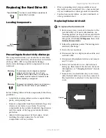 Preview for 5 page of Gateway 6010GZ - Celeron M 1.4 GHz Hardware Replacement Manual