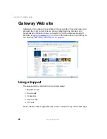 Предварительный просмотр 36 страницы Gateway 710XL User Manual