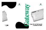 Gateway 8400 Installation Manual preview