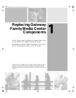 Предварительный просмотр 6 страницы Gateway 901 Series Replacement Manual