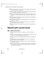 Предварительный просмотр 53 страницы Gateway 901 Series Replacement Manual