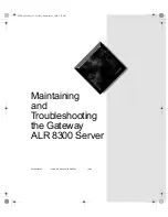 Gateway ALR 8300 Maintaining And Troubleshooting preview