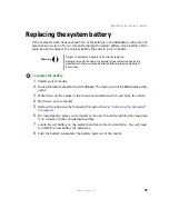 Предварительный просмотр 61 страницы Gateway Computer User Manual