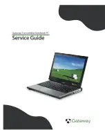 Preview for 1 page of Gateway Convertible Notebook pc Service Manual