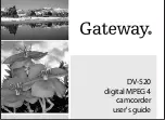 Gateway DV-S20 User Manual preview