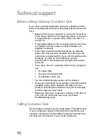 Предварительный просмотр 102 страницы Gateway DX4200 Reference Manual