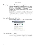 Предварительный просмотр 8 страницы Gateway DX4710 User Manual