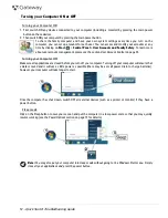 Предварительный просмотр 12 страницы Gateway DX4822 Quick Start & Troubleshooting Manual