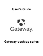 Gateway dx4870 User Manual preview