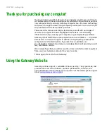 Preview for 9 page of Gateway E-1500 User Manual