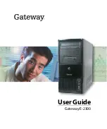 Gateway E-2300 User Manual preview