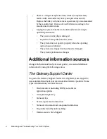 Preview for 9 page of Gateway E-420 Maintaining & Troubleshooting