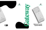 Предварительный просмотр 1 страницы Gateway E-4650 System Manual