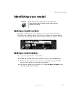 Предварительный просмотр 13 страницы Gateway E-6100 User Manual