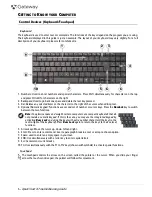 Preview for 6 page of Gateway EC14 Quick Start Manual