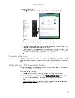 Предварительный просмотр 9 страницы Gateway EC19C User Manual