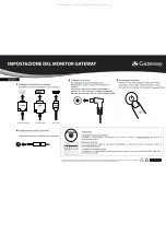 Предварительный просмотр 10 страницы Gateway FHX2402L Setting Up