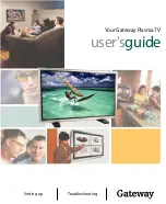 Preview for 1 page of Gateway Flat Panel Television User Manual