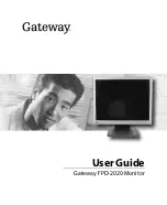 Gateway FPD 2020 User Manual preview