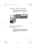 Preview for 9 page of Gateway FX530QS Reference Manual