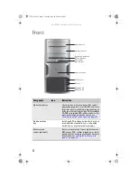 Предварительный просмотр 12 страницы Gateway FX542X Reference Manual