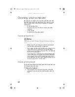 Предварительный просмотр 68 страницы Gateway FX7026 Reference Manual