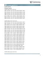 Preview for 11 page of Gateway GR160 F1 Specifications