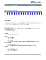 Preview for 8 page of Gateway GR585 F1 Specifications