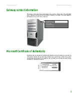 Preview for 6 page of Gateway GT5042j Hardware Reference Manual