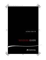 Gateway GT5062b Reference Manual preview