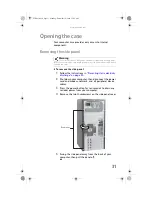 Предварительный просмотр 37 страницы Gateway GT5448E - GT - 2 GB RAM Reference Manual