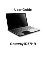 Preview for 3 page of Gateway ID57HR User Manual