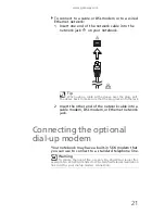 Предварительный просмотр 27 страницы Gateway ID58 Reference Manual