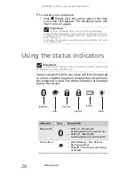 Предварительный просмотр 32 страницы Gateway ID58 Reference Manual