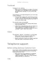 Предварительный просмотр 120 страницы Gateway ID58 Reference Manual