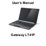 Preview for 1 page of Gateway LT41P User Manual