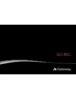 Gateway M-1408j Getting Started Manual preview