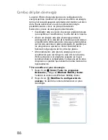 Preview for 94 page of Gateway M-6205m (Spanish) Guía De Referencia